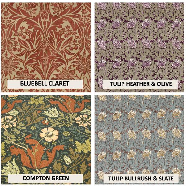 Lotus Lampshades fabrics